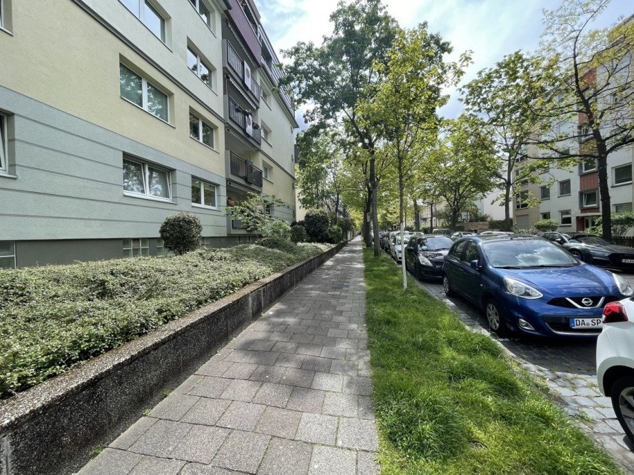 Stra�enansicht Etagenwohnung Offenbach