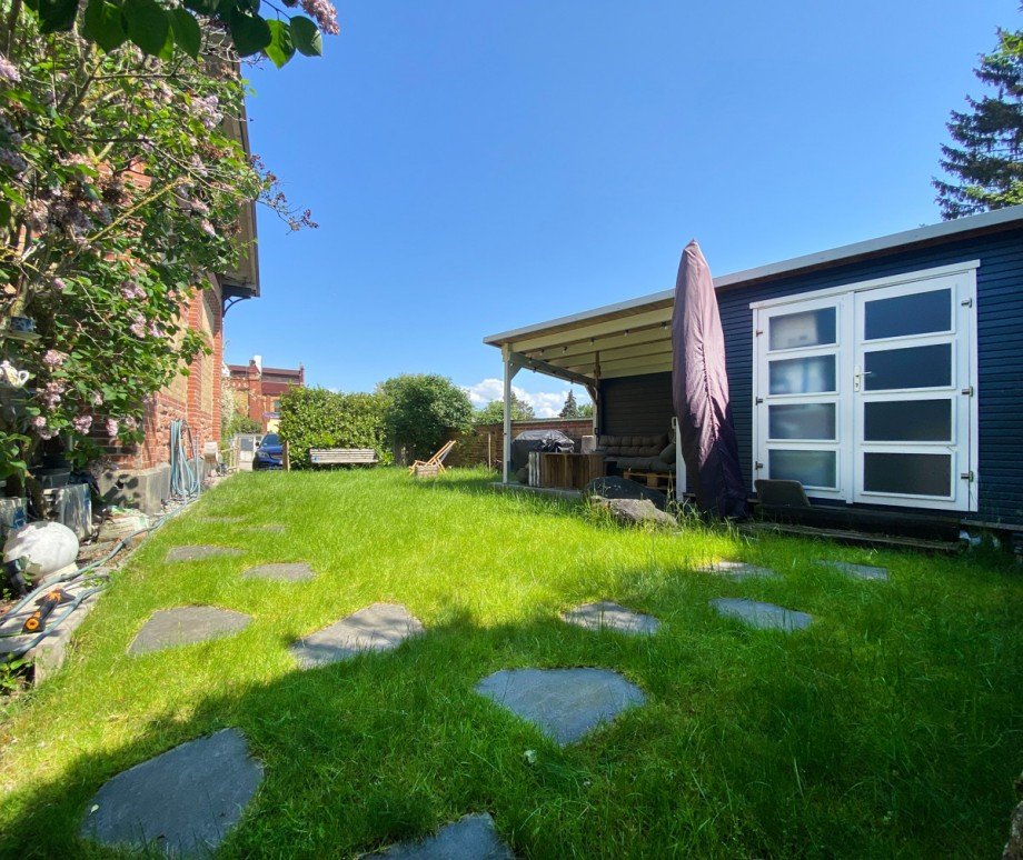 Garten in S�dausrichtung Einfamilienhaus Offenbach am Main / Tempelsee