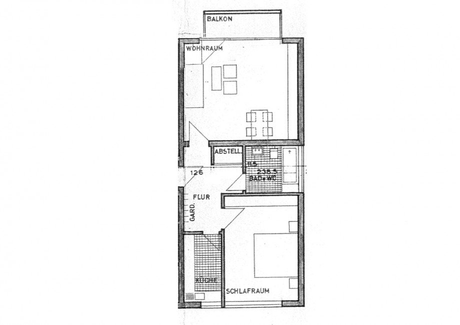 Grundriss Etagenwohnung Offenbach am Main