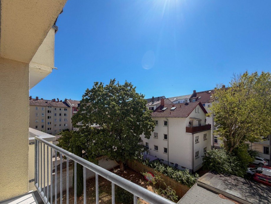Ausblick Etagenwohnung Offenbach