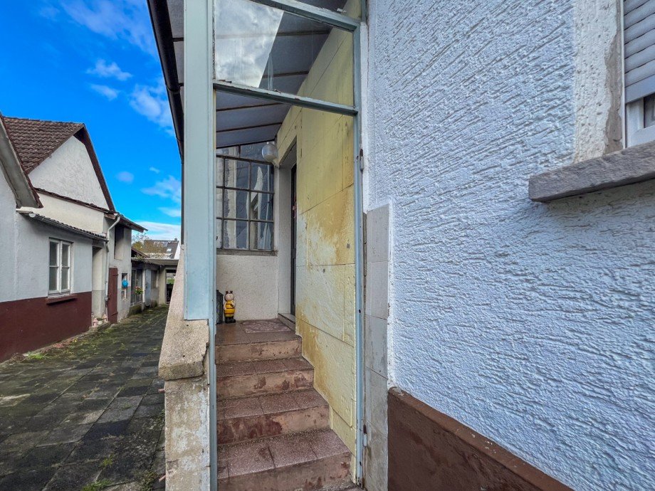 Hauseingang Zweifamilienhaus Dreieich / Offenthal