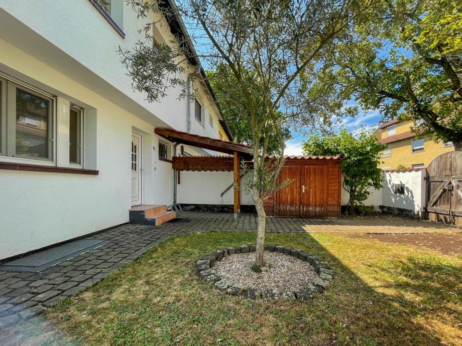Vorgarten Reihenendhaus Offenbach