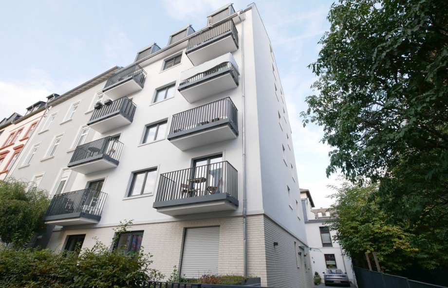 Hausansicht Etagenwohnung Frankfurt am Main