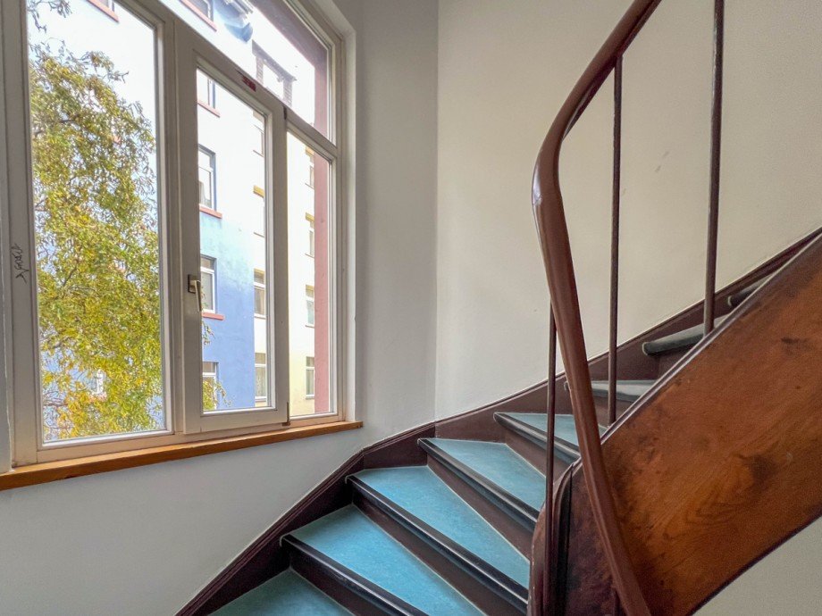 Treppenhaus Etagenwohnung Frankfurt am Main / Gutleutviertel