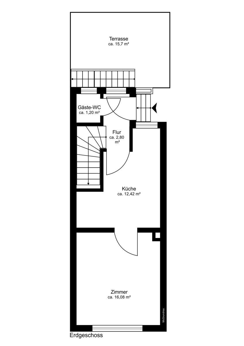 Vorderhaus EG Zweifamilienhaus Neu-Isenburg