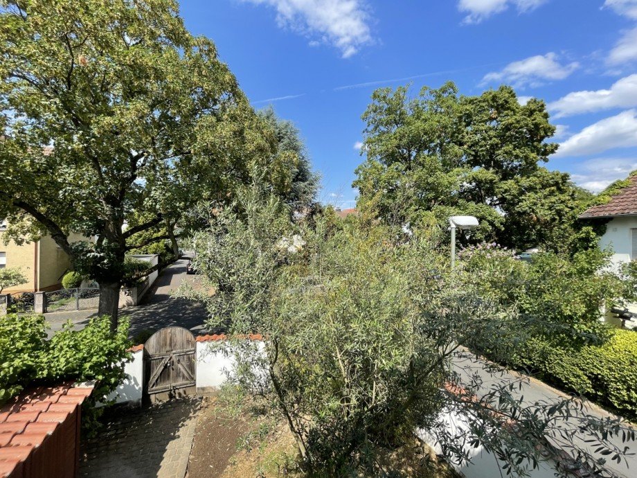 Obergeschoss Ausblick Reihenendhaus Offenbach