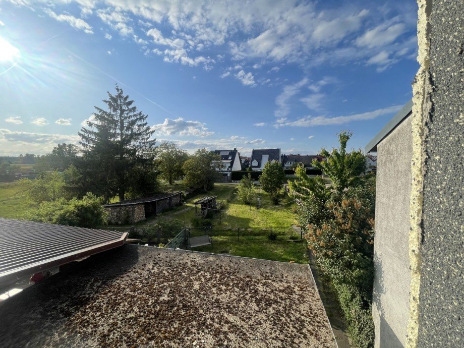 Ausblick 1.OG Zweifamilienhaus Dreieich / Offenthal
