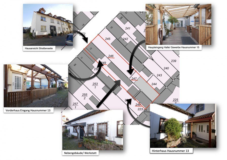 Flurkarte Zweifamilienhaus Neu-Isenburg