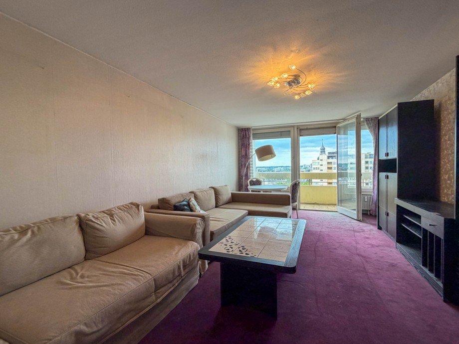 Wohnzimmer Etagenwohnung Offenbach am Main