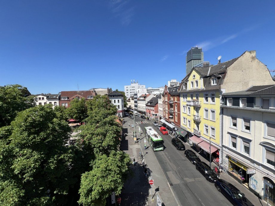 Ausblick Bieberer Stra�e Etagenwohnung Offenbach am Main