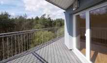 Balkon Exklusives Wohnambiente: Penthouse-Feeling in einer gro�z�gigen 2-Zimmer-Wohnung