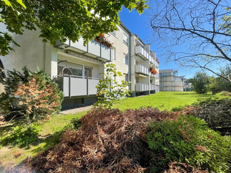 Hausr�ckseite Etagenwohnung M�hlheim Markwald