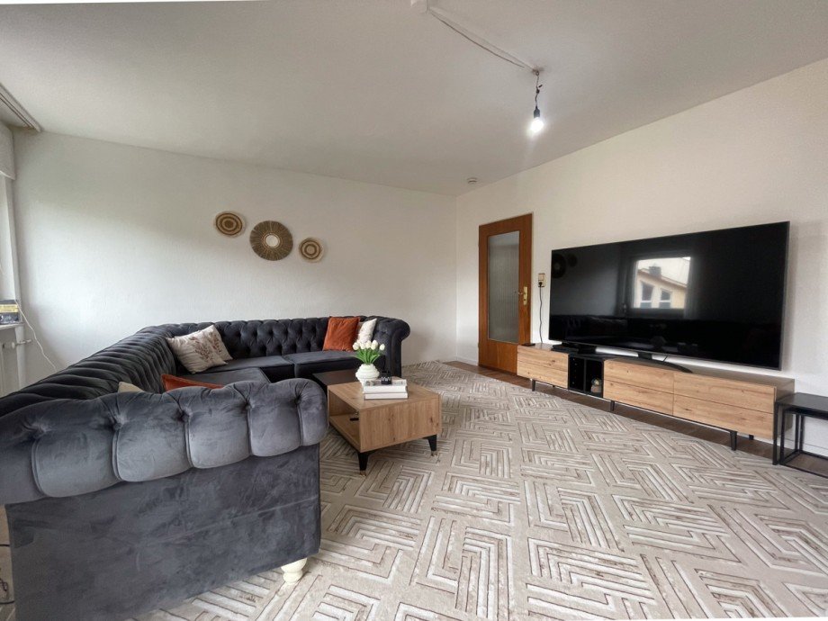 Wohnzimmer Etagenwohnung Offenbach
