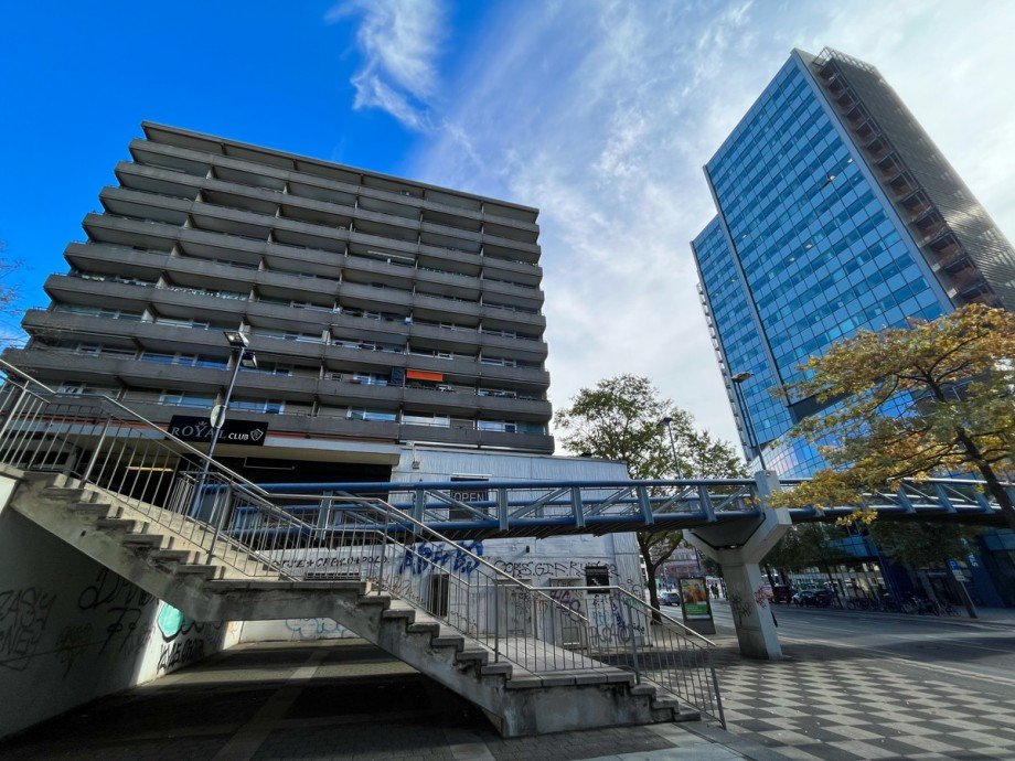 Hausansicht Etagenwohnung Offenbach