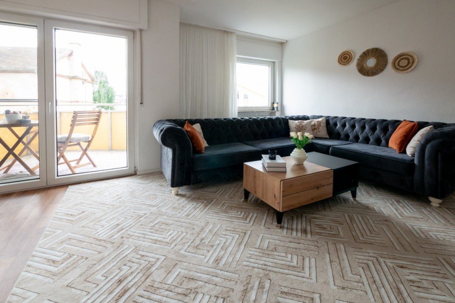 Wohnzimmer Etagenwohnung Offenbach