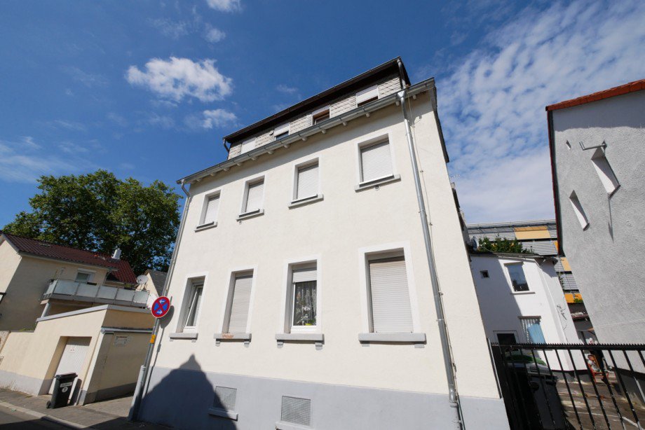 Hausansicht Etagenwohnung Offenbach