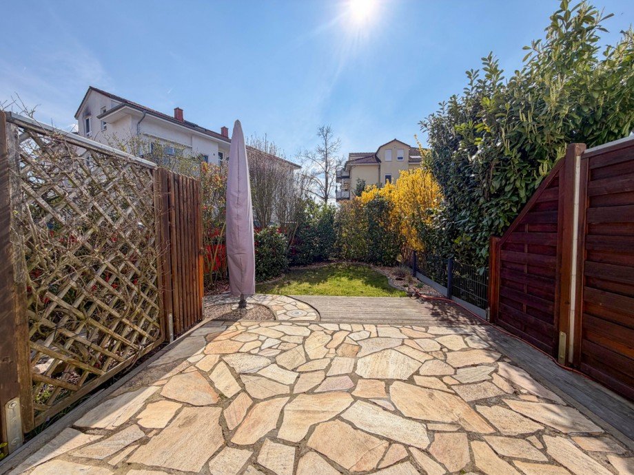 Terrasse Reihenendhaus Offenbach am Main