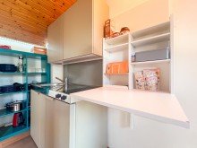 K�che Charmante, vollm�blierte Dachgeschosswohnung im Offenbacher Westend